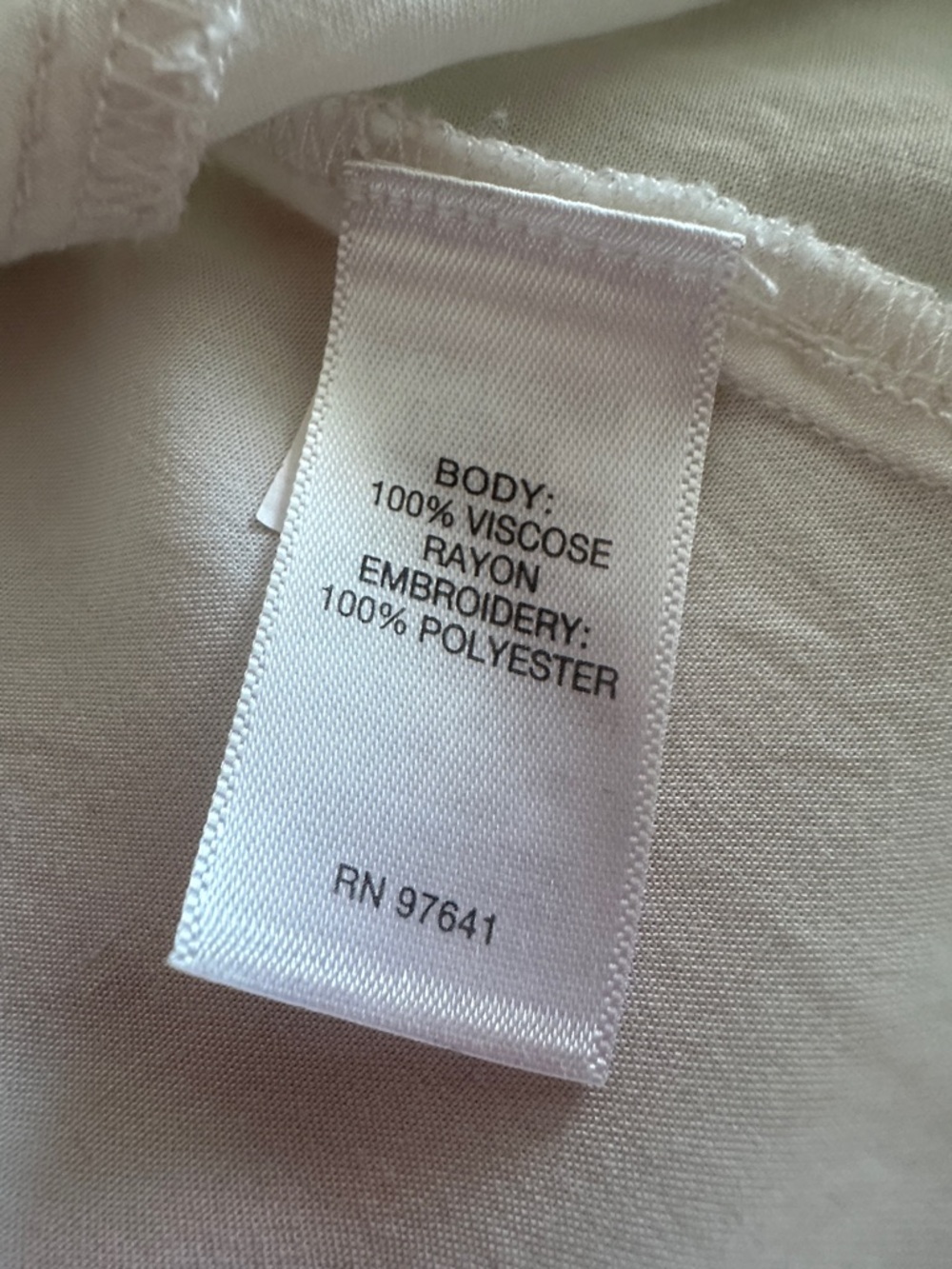 J. Jill Cream Tunic with Bright Floral Embroidery - Picture 7 of 10